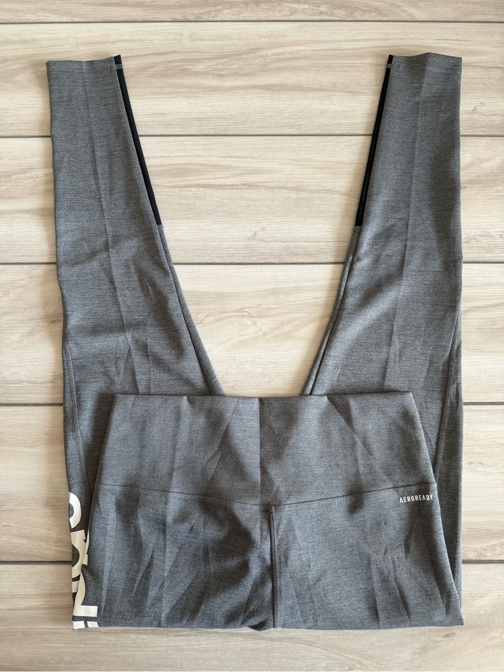 Adidas Tights W D2M Lo Hr Grey Large NWT - Picture 7 of 12